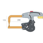 Izolowane ramię G9 + 2 elektrody X6
