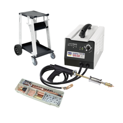 Spoter blacharski GYSPOT 26.02 + Wózek Dent 600 + Box materiałów eksploatacyjnych