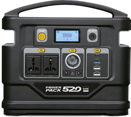 Przenośna stacja energii POWER PACK 520 12 V / 230 V