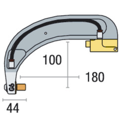 Izolowane ramię aluminiowe G6