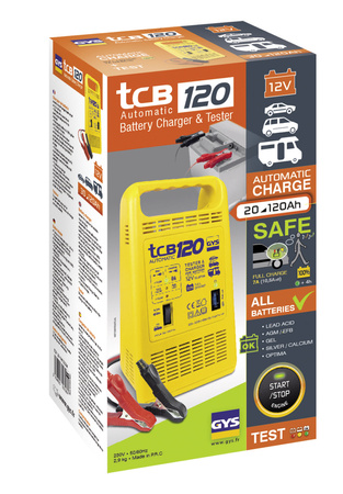 Ładowarka GYS TCB 120 Automatic 12V