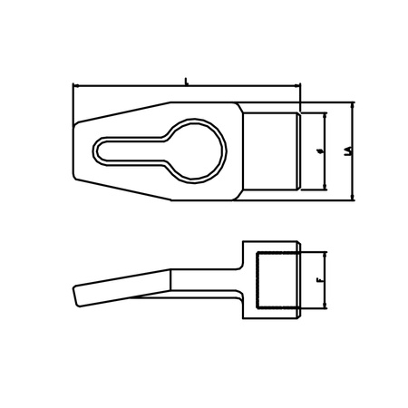 Adapter z hakiem szczelinowym CMO APM.78