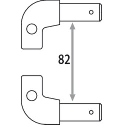 Elektrody 2 PX5 ARMS - PORTASPOT