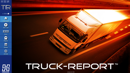 TRUCK-REPORT program do raportowania pomiarów pojazdów użytkowych