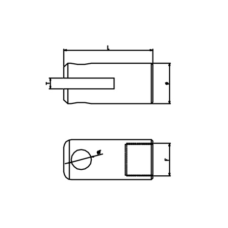 Adapter widełkowy CMO APM.86