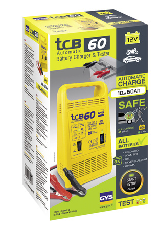 Ładowarka GYS TCB 60 Automatic 12V