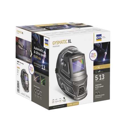 Przyłbica spawalnicza GYS LCD GYSMATIC 5/13 TRUE COLOR XL