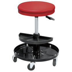 Taboret warsztatowy z pojemnikiem na narzędzia