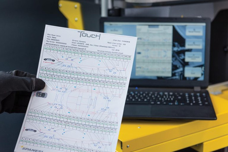 Urządzenie pomiarowe Spanesi Touch 4.0 IIKBNP