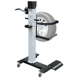 Podnośnik koła z wciągarką