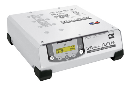 Ładowarka GYSFLASH 100.12 HF (przewody 5 m – 16 mm²)