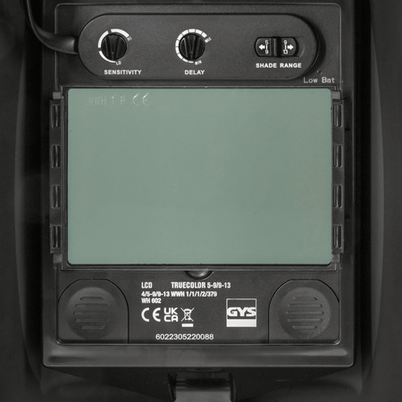 Przyłbica spawalnicza GYS LCD ZEUS COSMIC 5-9/9-13 G TRUE COLOR 
