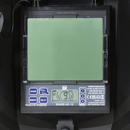 Przyłbica spawalnicza GYS GYSMATIC TRUE COLOUR 5-13 XXL LCD