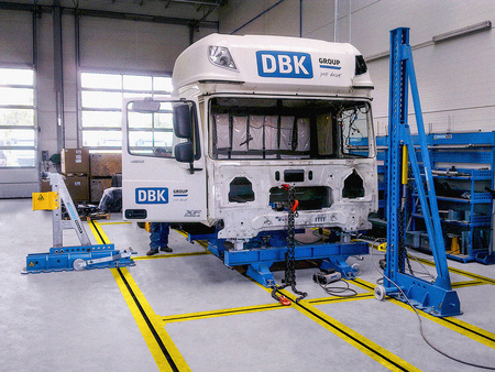 Zestaw do prostowania ram samochodów ciężarowych HERKULES TRUCK™ System Hybrid Basic