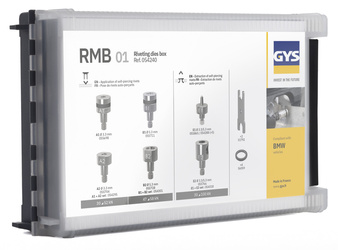 Zestaw matryc BMW RMB 01 GYSPRESS 8T / 10T / 8 T PP / 10T PP / 10T PP Control