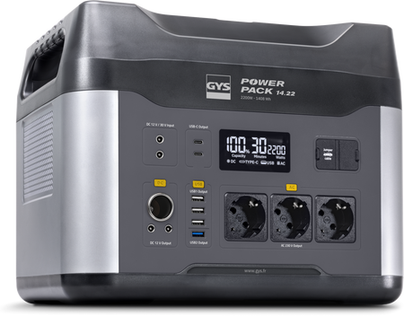 Profesjonalna stacja energii POWER PACK 14.22 12 V / 230 V z funkcją boostera