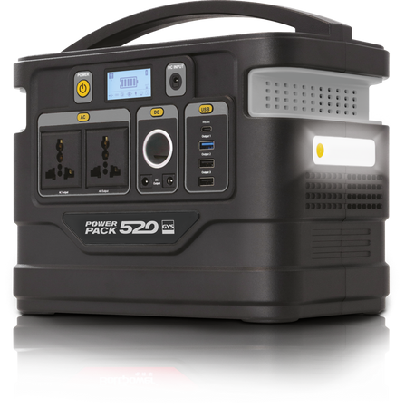 Przenośna stacja energii POWER PACK 520 12 V / 230 V