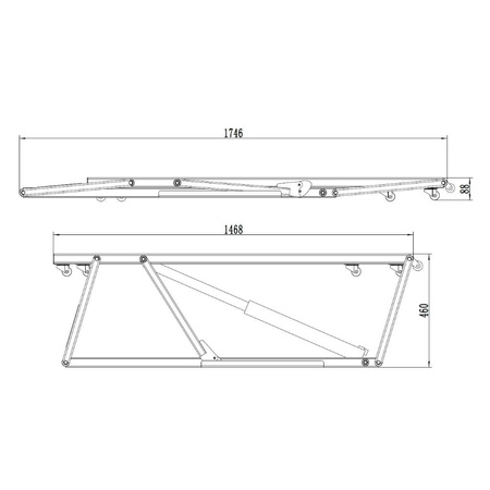 Podnośnik QUICK LIFT L520E (z olejem)