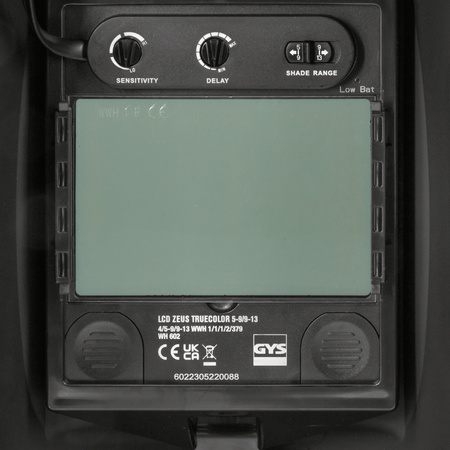 Przyłbica spawalnicza GYS LCD INDIAN ZEUS 5-9/9-13 G WELDING HELMET TRUE COLOR