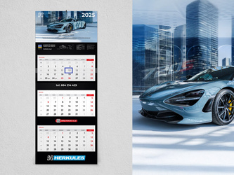 Kalendarz blacharza samochodowego 2025