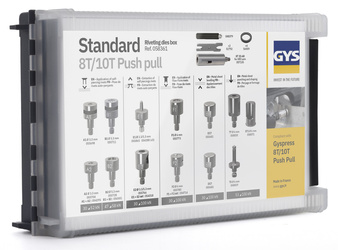 Zestaw matryc uniwersalnych GYSPRESS 8T Push&Pull /10T Push&Pull