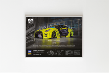 Plakat NISSAN GT-R