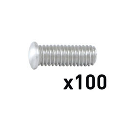 Bolce gwintowane AlMg3 M8 x 16mm (100 sztuk)