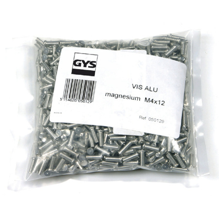 Bolce gwintowane aluminiowo - magnezowe 12mm Ø4 - M4 (1000 sztuk)